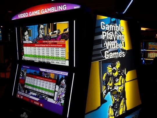 Video Game Gambling Machine